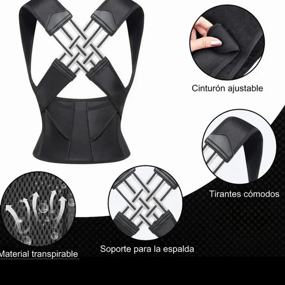 CORRECTOR DE POSTURA PROFESIONAL BACKRELIEF®