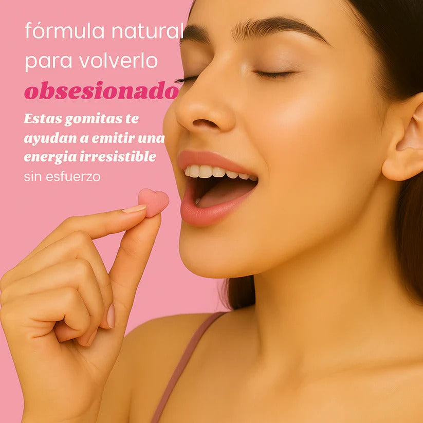 GOMITAS FEROMONAS- AUMENTA TU ATRACION